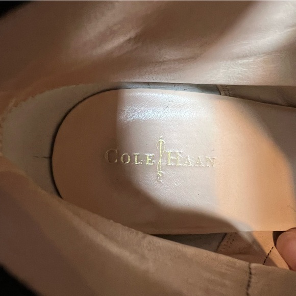 Cole Haan Martina Leather Wedge Platform Ankle Boots Booties Size 9 - Picture 10 of 16